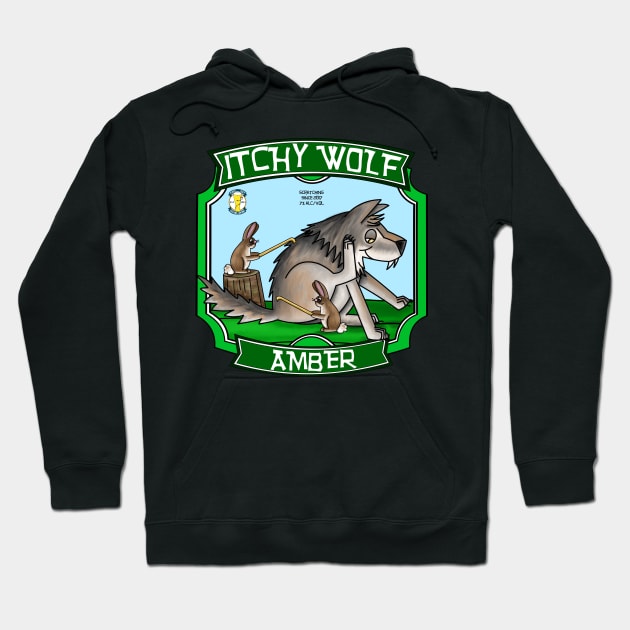 Itchy Wolf Hoodie by ArtsofAll